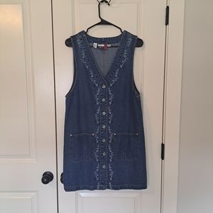 Vintage denim dress